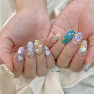 ネイル nail salon e'mu💐のネイルデザイン