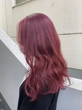 セミロング カラー ウルフ🐺/ボブ ハイトーン🌈/増田のヘアスタイル