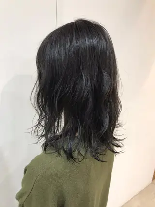 セミロング 入江 志穂のヘアスタイル