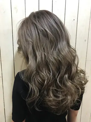 ロング カラー 髪質改善🌟透明感 🌟三塚有紀子のヘアスタイル