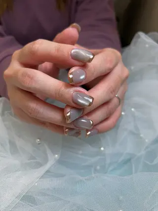 ネイル takara nail所属・takara射水高岡 マグネット韓国ポップのネイルデザイン