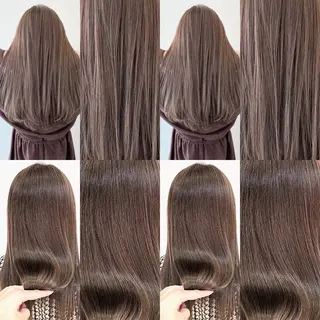 ロング カラー ✨韓国艶髪✨ケア ブリーチ🫧アキラのヘアスタイル