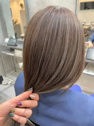 ミディアム RAWR　Hair Brio所属・髪質改善/ブリーチ /ユウキ🫧🌸のヘアスタイル