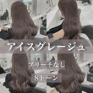 セミロング カラー パーマ ヘアアレンジ メンズ キッズ ネイル マツエク・マツパ アイブロウ ✨透明感、艶髪ヘア✨ 韓国ヘア特化💖のヘアスタイル