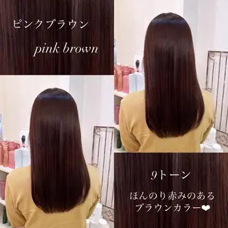 ロング カラー 韓国ヘア🧸髪質改善 🧸きくちみさきのヘアスタイル