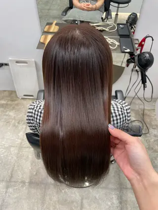 セミロング an🦋ショートボブ 【東日本橋】のヘアスタイル