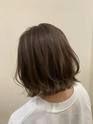 ミディアム 🫧ゆうき🪽 髪質改善/ハイライトのヘアスタイル