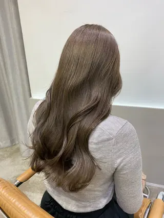 ロング カラー Beleza Era所属・韓国レイヤー/ 縮毛矯正🎀minaのヘアスタイル