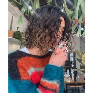 ミディアム パーマ MEY HAIR所属・カットモデル 募集Narumi🌸のヘアスタイル