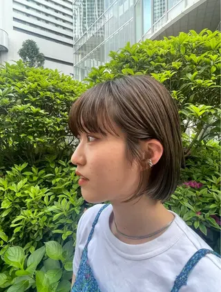 カラー ﾁｶｼﾂ/ ﾌｳｶのヘアスタイル