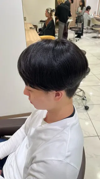 パーマ メンズ 【メンズパーマ✨️ フェザーパーマ】岩城のヘアスタイル