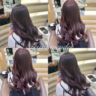 カラー 縮毛矯正/艶髪/ チホリのヘアスタイル