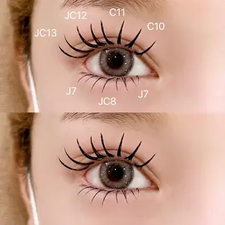 マツエク・マツパ Olivia 村上のマツエク・マツパデザイン