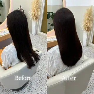 ロング Bonheur銀座店所属・髙落 香帆のヘアスタイル
