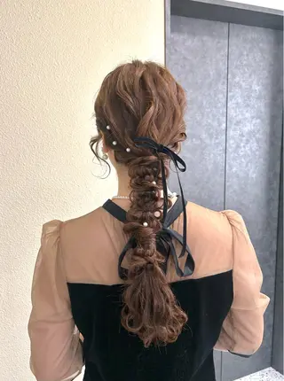 ロング Mila Hazukiのヘアスタイル