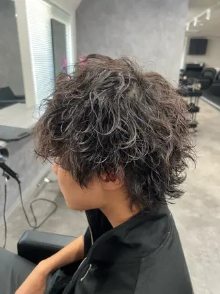 パーマ メンズ 立川/過去1の毛流れ パーマ/しゅーとのヘアスタイル