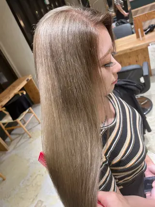 セミロング 🏅EIGHT難波/ 【店長】タモツのヘアスタイル