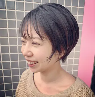 ショート DiMPlE  ディンプル所属・🌸スタイリスト 山浦美恵のヘアスタイル