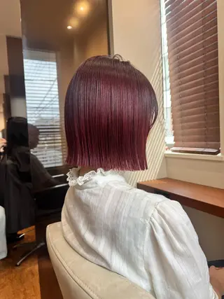 ショート カラー ボブ美容師💛 AYUMIのヘアスタイル