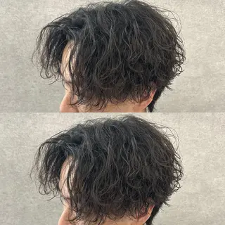 パーマ メンズ イケメン製造機 🔥上原沙羅🔥のヘアスタイル