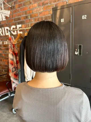 ショート the BRIDGE 加藤みのりのヘアスタイル