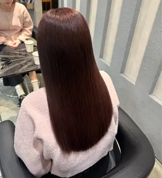 ロング カラー 髪質改善/暖色カラー 美花🐰🎀のヘアスタイル