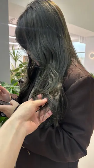 カラー miyu / 透明感カラーのヘアスタイル