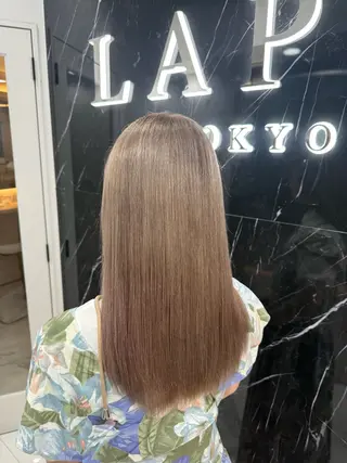セミロング カラー Lapis渋谷本店 Rikoのヘアスタイル
