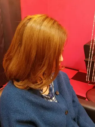 ミディアム REMIX　by　  Love　hairのヘアスタイル