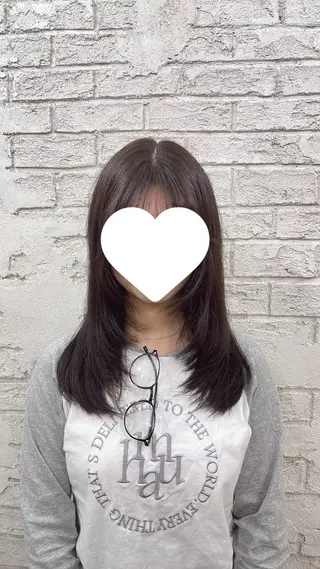 ロング ボブカットモデル 募集中りこ💎のヘアスタイル