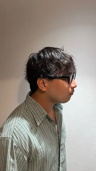 パーマ メンズ バイク乗り美容師 SENA🏍️💨のヘアスタイル