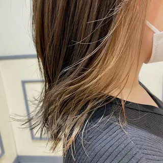 カラー 【eight宿河原】 すぎもとはづきのヘアスタイル