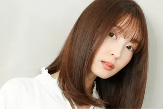 セミロング 髪質改善/ 村上廉汰のヘアスタイル