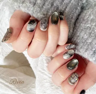 ネイル revia所属・ERI Nailistのネイルデザイン