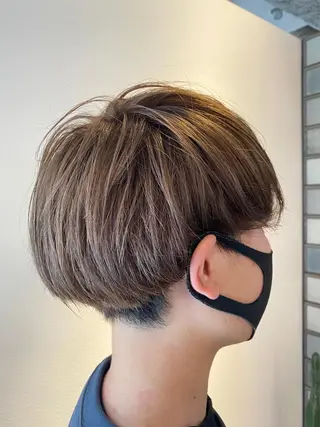 カラー メンズ 【博多ハイライトカラ ー】中島啓太のヘアスタイル