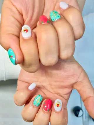 ネイル 新宿ネイルサロン ジェミディローサ所属・新宿ネイルサロン ジェミディローサのネイルデザイン