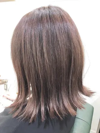 ミディアム カラー 菊池 貢平のヘアスタイル