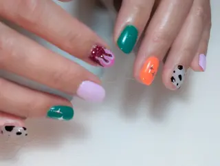 ネイル LICO(ﾘｺ) ▶ ﾈｲﾗﾘｳﾑ ﾎﾇｱのネイルデザイン