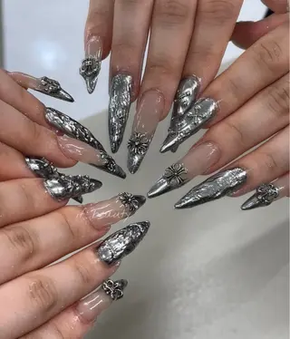 ネイル if Hair＆Nail Salon所属・IKA /海外ネイル /個性派/ワンホンのネイルデザイン