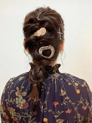 ヘアアレンジ 🇺🇸✂️🍟 こんあゆみのヘアスタイル