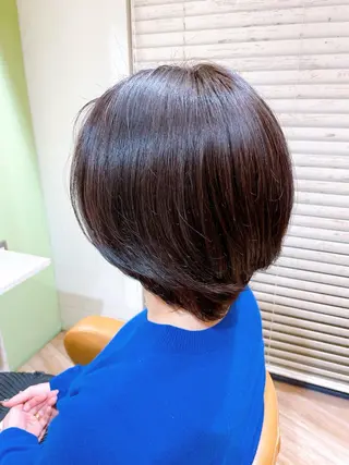 ミディアム カラー League 宮崎台所属・山本 貴之のヘアスタイル