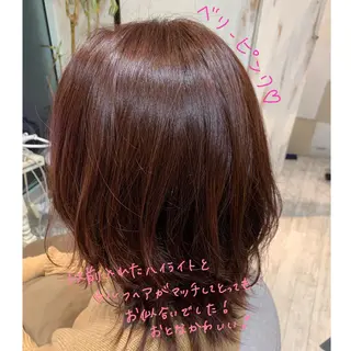 ミディアム if所属・大崎if ほりはるかのヘアスタイル