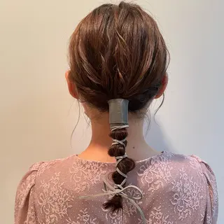 セミロング T Ayaのヘアスタイル