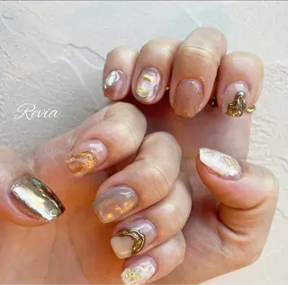 ネイル revia所属・ERI Nailistのネイルデザイン