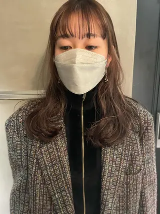 ロング カラー classic 新横浜所属・大人girly🛋️ 🤍yukakoのヘアスタイル