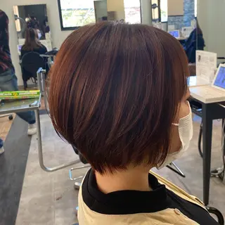 ショート 矢部 萌深のヘアスタイル