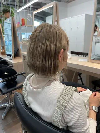 ショート レイヤーパーマ/ ショートパーマ/横浜のヘアスタイル