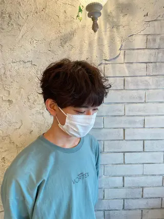 パーマ メンズ 船橋駅南口徒歩5分 キチ/RITSUのヘアスタイル