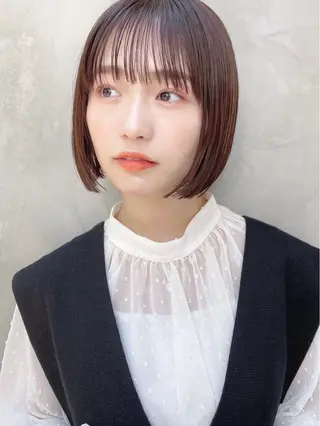 ショート カラー tuuli大野城下大利店所属・縮毛矯正 🎀しのみ🎀のヘアスタイル