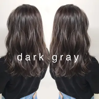 ロング カラー ♡透け感カラー 大賀哲平♡のヘアスタイル